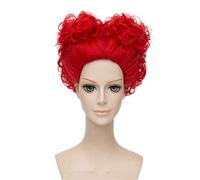 Lanting Alice Through The Looking Glass?alice In Wonderland 2 White Cosplay Party Fashion Anime Human Kost Full Wigs The Red Queen