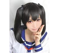 Lanting Cosplay Wig Lovelive Yazawa Niko Black Styled Frauen Cosplay Party Fashion Anime Human Costume Full Wigs Style 2