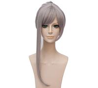 LanTing Cosplay Wig SINoALICE Dark Blue Wigs Corta Cosplay Party Fashion Anime Human Costume Full wigs Synthetic Hair Heat Resistant Fiber Style2