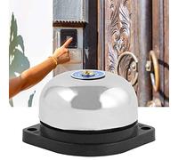 LANTRO JS 220V 10A 5W Campanas eléctrica Tipo de Golpe Interno Sin chispas, 55 mm Timbre de acero inoxidable, Tipo de Huelga Interior Campana de Anillo, para alarma de incendio, Escuela, Estación