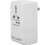 LANTRO JS Convertidor de Voltaje 50W, 220V a 110V y 110V a 220V Step up/Down Adaptador de Viaje, Transformador convertidor de Voltaje,Convertidor de Tensión bidireccional, SW-S12
