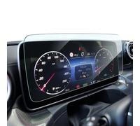 LANTU Protector de pantalla HD Serie 9H de 12,3 pulgadas para M-ercedes Benz Clase C W206 2021-2025 y GLC X254 2022-2025 con protector de pantalla de cabina de 12,3 pulgadas antiarañazos