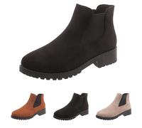 Lanunlly Botas Mujer Tacon Cowboy Botines Antideslizante Originales Zapatos Cortas Retro Bota Vintage Botin Fiesta Boots Minimalistas Comodas Elegantes para Otoño Invierno Primavera