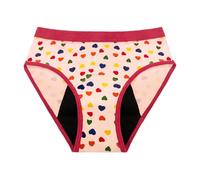 Lanunlly Bragas Menstruales Mujer Algodon Invisibles Braguitas Sin Costuras Braga Menstrual Ropa Interior Transpirable Cómodas Y Suaves Talla Grande Culotte Sexy Elástico Talle Alto Vientre Plano