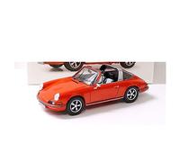LANUVA 1/18 para Porsche 911 S Targa Modelo De Coche Deportivo De Fundición De Aleación Decoración Artesanal Exquisita