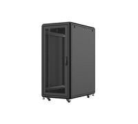 Lanview 19" 26U Armario Rack para Servidor De Pie 600x1000mm, Puerta Cristal Templado, Ventilación Pasiva, Gestión Cables, Fácil Montaje