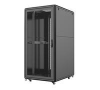 Lanview Armario Rack 19" 32U para Servidores 800x1000mm De Pie con Puerta de Cristal Templado, Fácil Montaje y Gestión de Cables