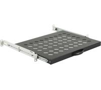 Lanview D=800 Sliding Shelf Black, RAS605BL