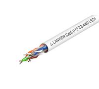 Lanview lvn122112 cable de red blanco 305 m cat6 u/utp (utp)