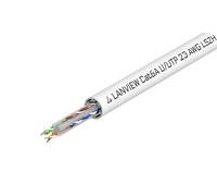 Lanview lvn122182 cable de red blanco 500 m cat6a u/utp (utp)