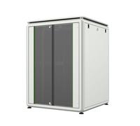 Lanview Rack Cabinet 19" 20U 800x800mm, Armario de Red de Datos con Puerta de Cristal Templado y Gestión de Cables