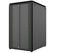 Lanview Rack Cabinet 19" 26U 800x1000mm, Gestión de Cables, Puerta de Vidrio Asegurada, Paneles Laterales Removibles