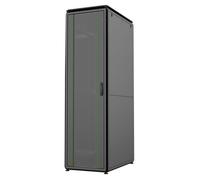 Lanview Rack Cabinet 19" 42U 600x1000mm para Centros de Datos con Puertas de Cristal Templado y Acceso Lateral Seguro