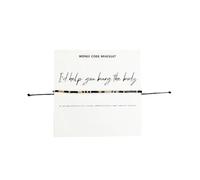 LANWLOSI Pulseras con código morse con texto en inglés «I'd Help You Bury the Body», pulseras de amistad, pulseras de código Morris con mensaje oculto, cumpleaños, Navidad, día de San Valentín