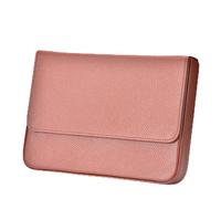 Lanxivi Funda de Piel para Pluma estilográfica, Color Negro, café y Color Vintage, Funda de Piel auténtica Hecha a Mano, café, Bolsa