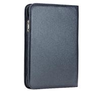 Lanxivi Funda para Pluma estilográfica, Color Negro, Gris, café, Piel sintética 48 12, Black, 1 Count (Pack of 1), Moderno