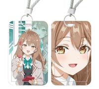 Lanyard Animado Portatarjetas - 2 Piezas Alya Sometimes Hides Her Feelings in Russian Alisa Maria | Para Escuela, Oficina, Tarjeta de Transporte Bus (3)