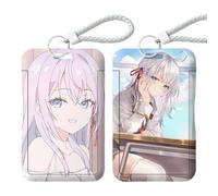 Lanyard Animado Portatarjetas - 2 Piezas Alya Sometimes Hides Her Feelings in Russian Alisa Maria | Para Escuela, Oficina, Tarjeta de Transporte Bus (5)