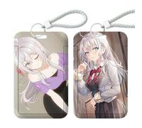 Lanyard Animado Portatarjetas - 2 Piezas Alya Sometimes Hides Her Feelings in Russian Alisa Maria | Para Escuela, Oficina, Tarjeta de Transporte Autobús (6)