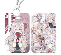 Lanyard Animado Portatarjetas - 2 Piezas Alya Sometimes Hides Her Feelings in Russian Alisa Maria | Para Escuela, Oficina, Tarjeta de Transporte Bus (1)