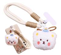 Lanyard para dedos pequeño, correa para la mano, correas para el dedo y la muñeca con un osito, correa para el dedo de nailon, lanyard portátil para el móvil, la cámara, las llaves, las memorias USB