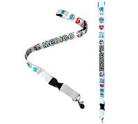 Lanyard Personalizado Sanitario MEDICO + NOMBRE Porta Tarjetas Identificativas Pon Profesión o Cargo que quieras a un lado y tu nombre al otro Con esfigmomanómetro hospital ambulancia corazón botiquín