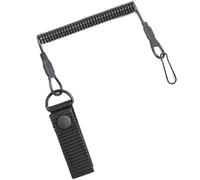 Lanyard Táctico en Paracord, Espiral Elástica para Llaves y Pesca, Cuerda de Pesca Elástica de Llavero