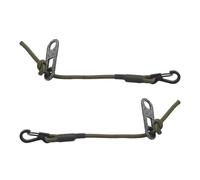 Lanyard Táctico NVG De Visión Nocturna, Cordón Elástico 2 Unidades con Cartón para Montaje en Casco, Compatible con PVS-7 PVS-14 PVS-31(Green)