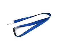 Lanyard with Safety Buckle 1.5cm Wide Neck Strap for Card Holders Name Card ID Card Adult and Child Safety Lanyard(Dark blue)