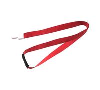 Lanyard with Safety Buckle 1.5cm Wide Neck Strap for Card Holders Name Card ID Card Adult and Child Safety Lanyard(Red)
