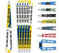 Lanyards Personalizados con Cintas de Cuello Desmontables - Lanyard Personalizado con Logotipo,1pc-100pcs - Ideal para Oficina, Evento Escolar