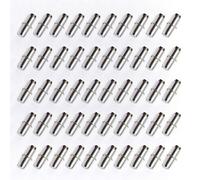 LanYing 50 Unids Clavijas de Soporte de Estante,Soporte de Estante de Gabinete de Ø6mm,Soporte Balda de Madera para Muebles de Gabinetes RZ013