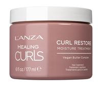 L'ANZA Crema Reparadora para Cabello Rizado - Crema hidratante para definición de rizos sin aclarado; controla el encrespamiento y protege tu pelo frente al calor; sin sulfatos ni parabenos (177 ml)