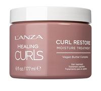 L'ANZA Crema Reparadora para Cabello Rizado - Crema hidratante para definición de rizos sin aclarado; controla el encrespamiento y protege tu pelo frente al calor; sin sulfatos ni parabenos (177 ml)