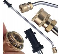 Lanza de alta presión de 28 cm 30° - Recambio para limpiadora de alta presión Karcher K2-K7 | Kärcher K Bayonet acoplamiento rápido 1/4" | 250 bar, 60 °C, 1 cm de diámetro, limpieza de superficies