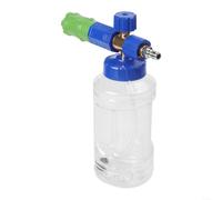 Lanza de espuma de alta presión para lavado de coches con construcción robusta para eliminar eficazmente la suciedad (azul y verde)