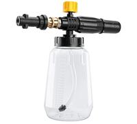 Lanza de espuma para Karcher K2-K7, pistola de espuma para lavado de coche para aplicación de lavadora a presión, Dispensador de Jabón Ajustable de 1L