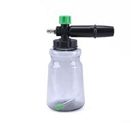 Lanza de espuma para limpiadores de alta presión, alcanza hasta 20 pies con spray de espuma densa, 1 boquilla de 1 mm para uso estándar, 1 boquilla de 25 mm para mayor potencia