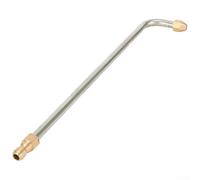 Lanza de extensión para lavadoras a presión de 30 grados, 90 grados, boquilla en ángulo de acero inoxidable con conexión rápida macho de 1/4 compatible con la mayoría de unidades alimentadas por gas