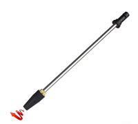 Lanza de lavado de alta presión compatible con Kärcher K2-K7, 46,5 cm de acero inoxidable de alta presión con boquilla giratoria