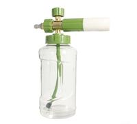 Lanza de pulverización de espuma para lavadoras a presión con 14 conectores rápidos, mejora tus tareas de limpieza con espuma eficiente (verde matcha)