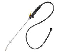 Lanza de riego de jardín - Lanza de riego extensible de acero inoxidable para manguera, mango de riego multifuncional eléctrico para verduras y césped y jardinería flores