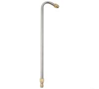 Lanza en ángulo de acero inoxidable para lavado a presión, funciona con arandelas de gas de hasta 5000 PSI (17 cm-90)