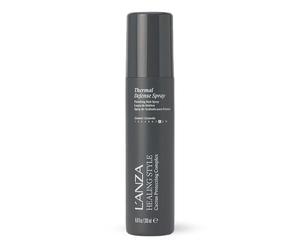 L'ANZA Healing Style Thermal Defense Spray with Strong Hold Effect - Eliminates Frizz, Detangles and Boosts Hair´s Shine, With UV and Heat Protection to prevent sun and styling damage (6.8 Fl Oz)