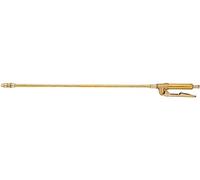 lanza - lanza completa de latón, ideal para riego, desconexión manual, compatible con mangueras estándar, resistente a la corrosión.