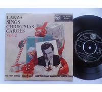 Lanza, Mario - Lanza, Mario Sings Christmas Carols Vol 2 EP RCA RCX 162 EX/EX 1950s picture sleeve
