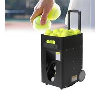 Lanzador automático de pelotas de tenis con aplicación de control remoto, ángulo ajustable, capacidad de 50 pelotas para práctica de entrenamiento