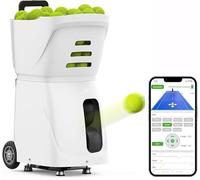 Lanzador automático de pelotas de tenis con múltiples modos de entrenamiento para práctica profesional