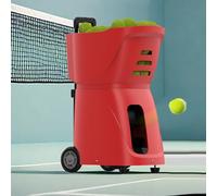 Lanzador automático de pelotas de tenis para práctica, entrenador portátil con capacidad para 100 pelotas