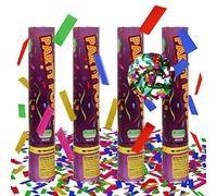 Lanzador Confeti Cumpleaños, XiXiRan Tubo de Color, Cañones Bodas, Tirador Fiesta, Cañón Confeti (A)